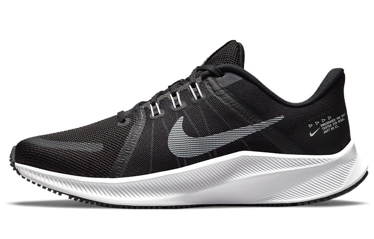 

Nike Quest 4 черный белый (женские)