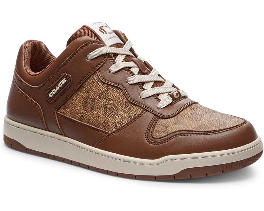 

Кроссовки COACH C201 Signature Sneaker, цвет Saddle 1