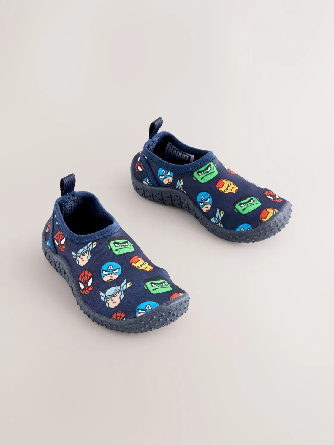 Пляжные и бассейные туфли 'Marvel' Next, Navy/Light Blue — фото 3