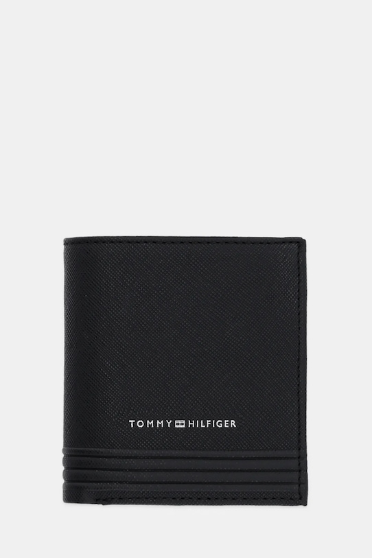

Кожаный кошелек Tommy Hilfiger, черный