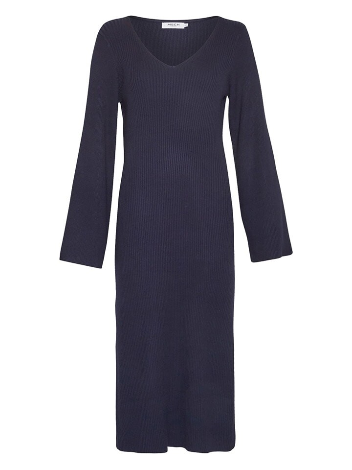 

Платье до колена MOSS COPENHAGEN Kleid Hedvika Hasle, темно-синий