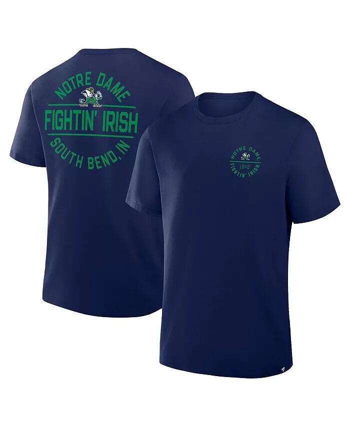 

Футболка мужская темно-синяя Notre Dame Fighting Irish Fastbreak Fanatics