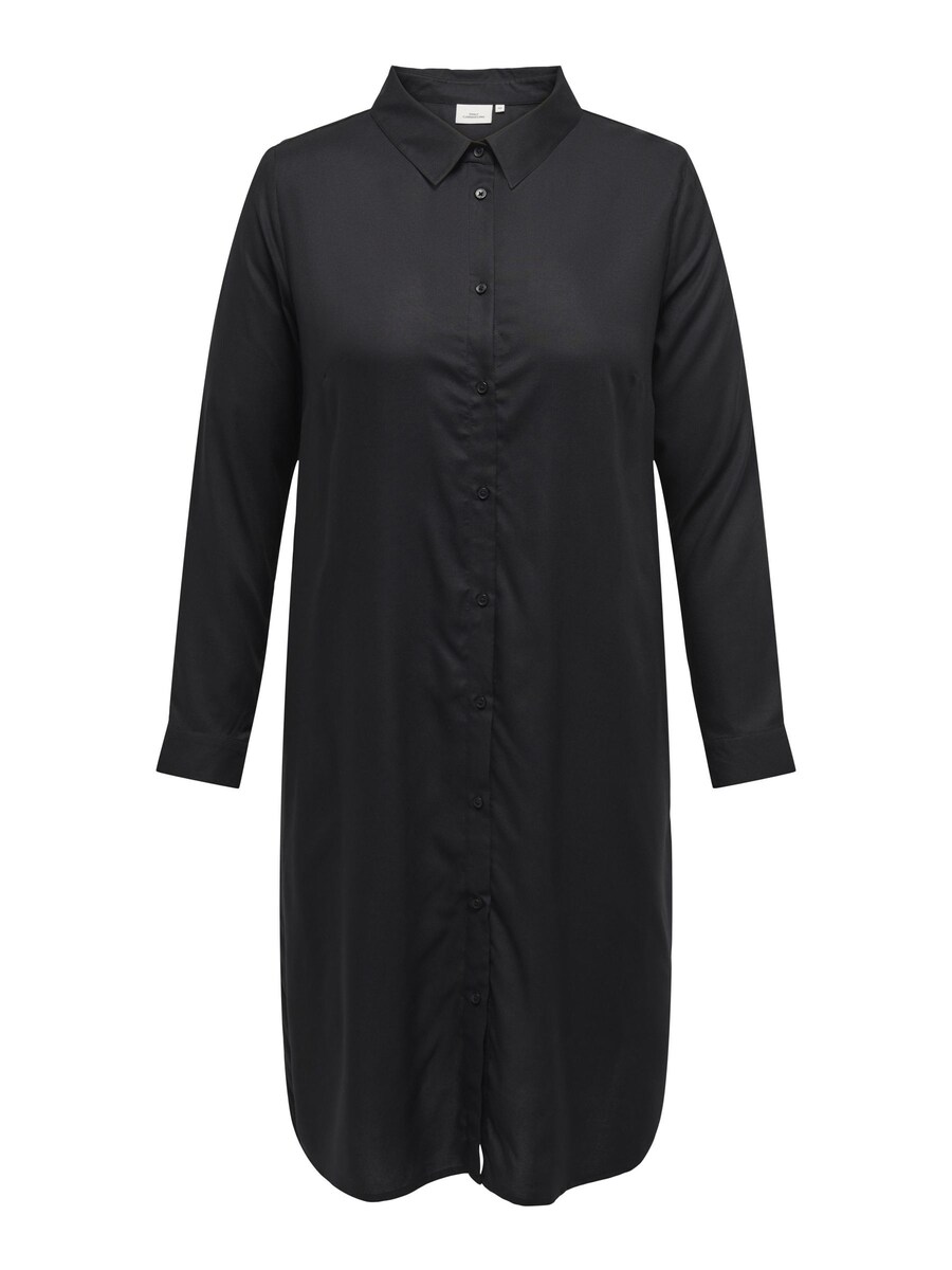 

Платье рубашка ONLY Carmakoma Shirt Dress, цвет cream/black