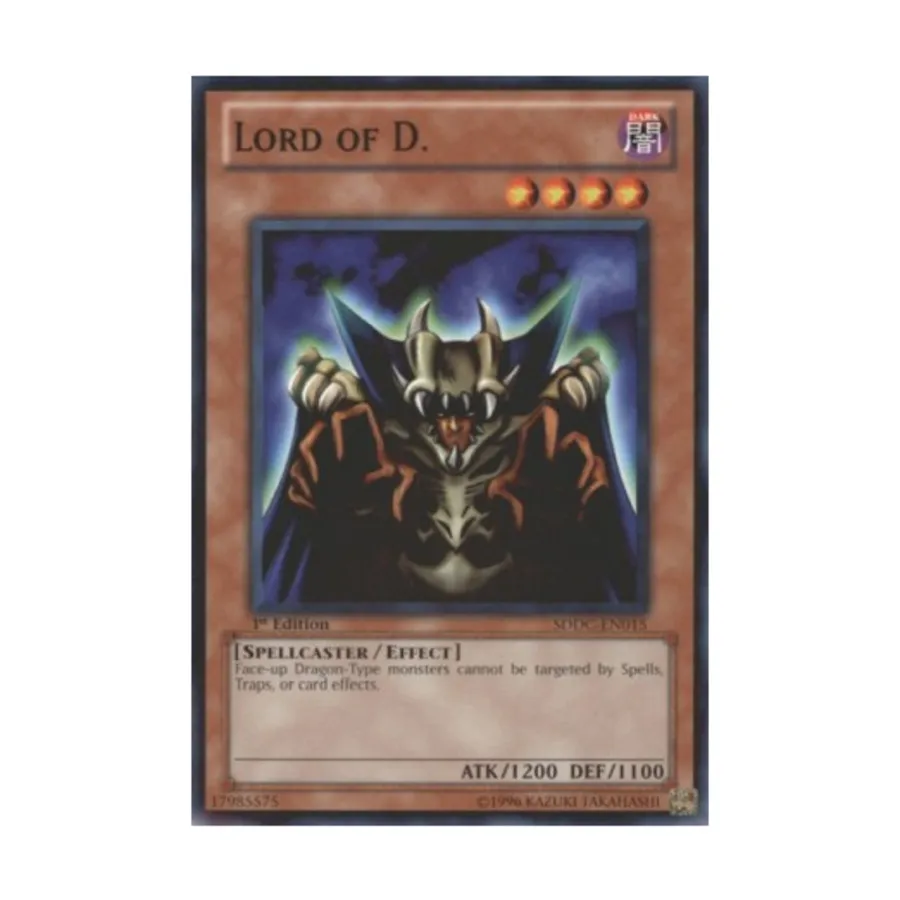 

CCG Лорд Д. (Общий), Yu-Gi-Oh - Structure Deck - Dragons Collide - Singles