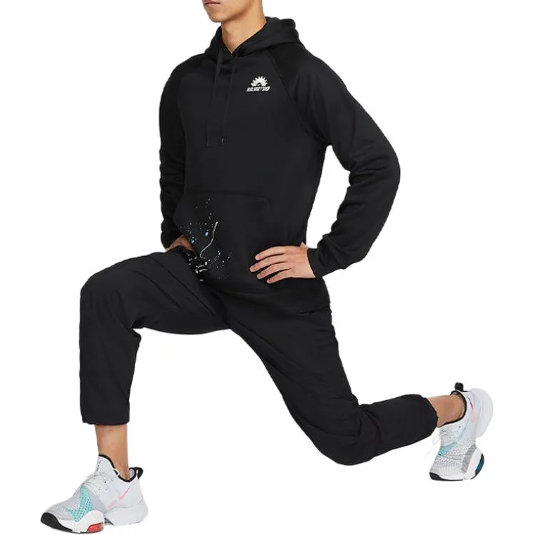 Nike Толстовка Therma FIT мужская черная — фото 4