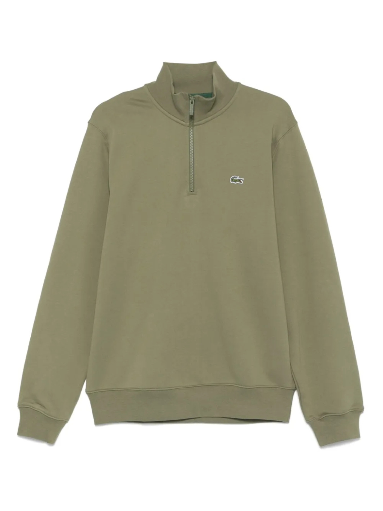 

Хлопковая толстовка Lacoste, зеленый
