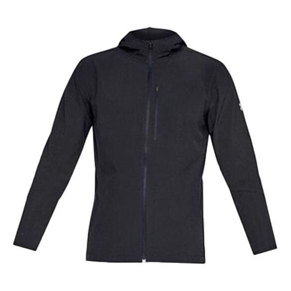 

Куртка men's outrun the storm casual sports jacket black Under Armour, черный