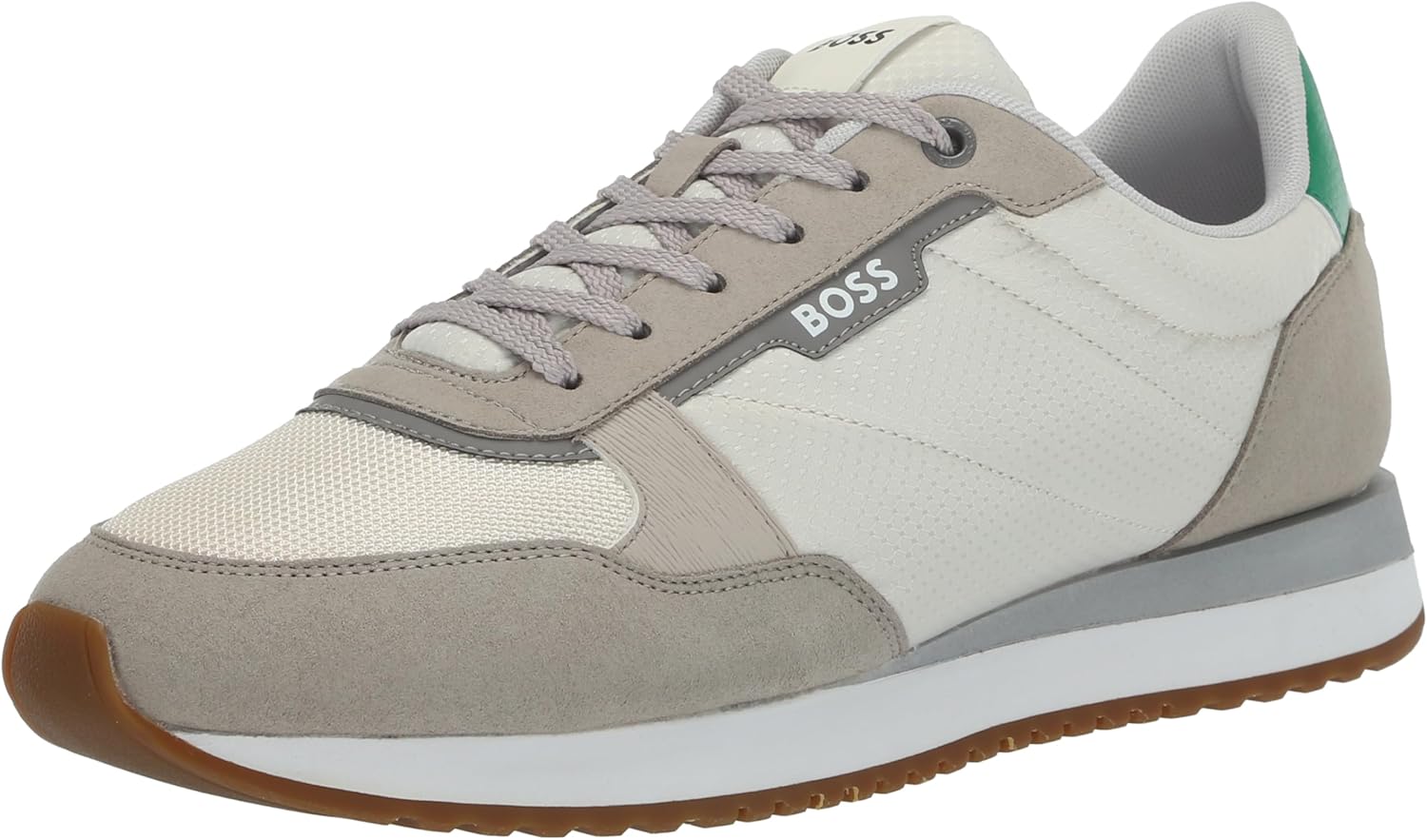 

BOSS Мужские кроссовки Kai Retro Low Profile, Stone Beige