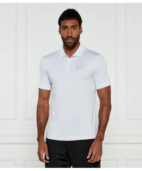 

Футболка поло Slim fit Ea7, белый