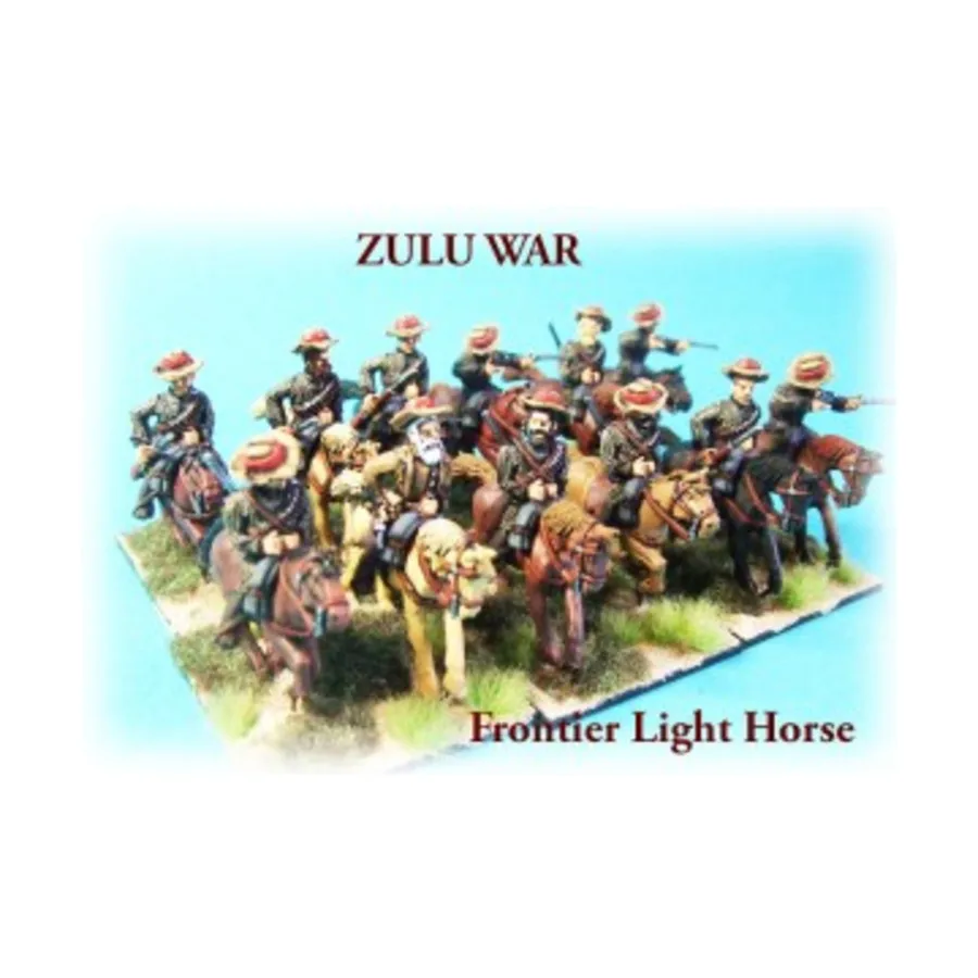 

Пограничная легкая кавалерия, Zulu War 1897 - British (28mm)