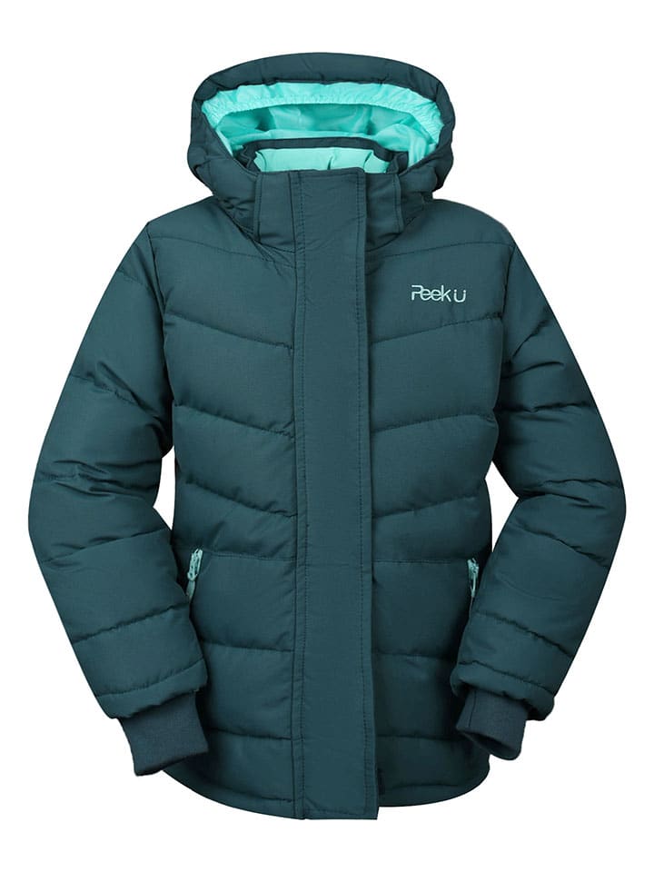 

Peek U Зимняя куртка "Доли" зеленого цвета