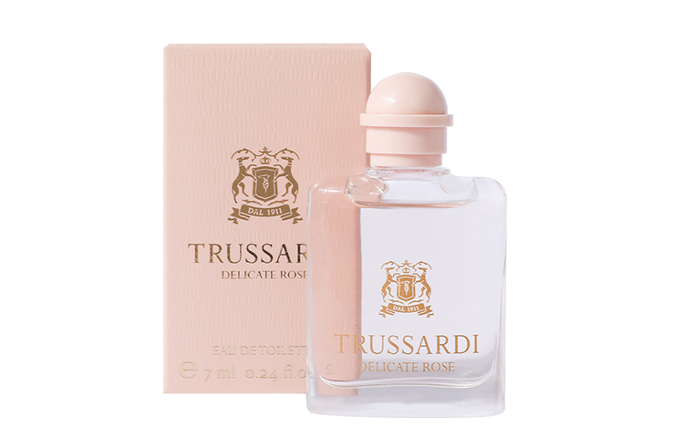 Элегантный набор пробников духов rose 7 мл TRUSSARDI, Durusady Women's fragrance 7ml — фото 2