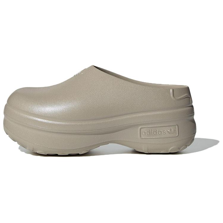 Adidas AdiFOM Stan Smith Мюли Cyber Metallic Cloud White Wonder Beige Женские Adidas Originals, Brown Metal