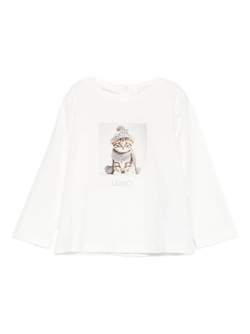 

Футболка с длинным рукавом LIU JO, белый