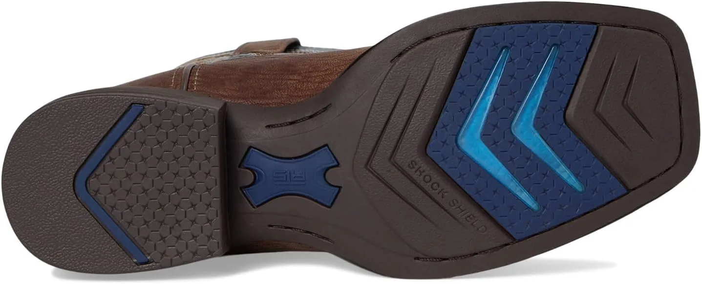Мужские ковбойские ботинки ARIAT Steadfast, коричневый — фото 3