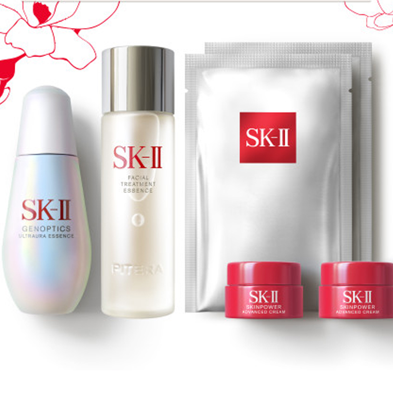 SK II набор Photon Little Bulb Clear Essence Lotion для ухода за кожей успокаивающий увлажняющий комплект из шести предметов SK-II — фото 3