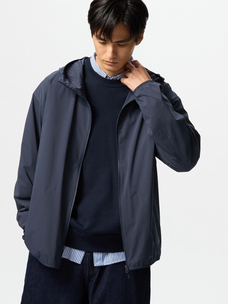 

Парка с защитой от ультрафиолета Uniqlo, цвет 69 синий