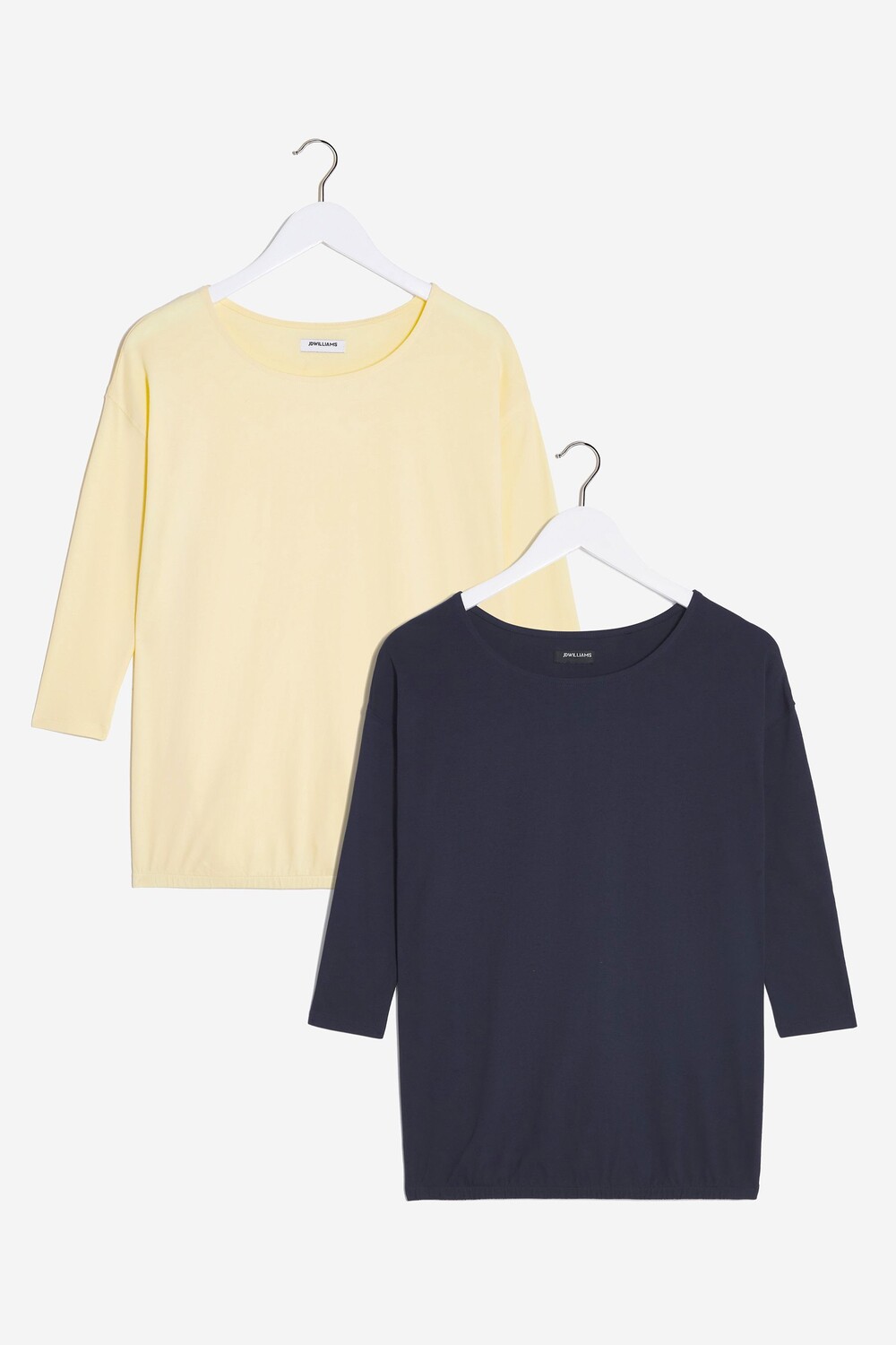 

Набор из 2 топов с объемным подолом JD Williams, синий