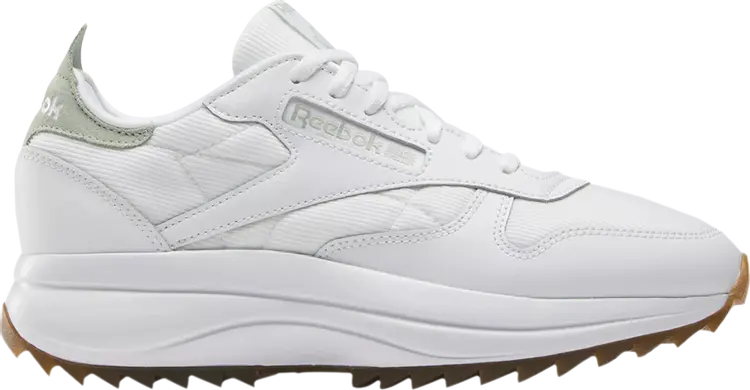 

Кроссовки Wmns Classic Leather SP Extra 'White Vintage Green Gum', белый