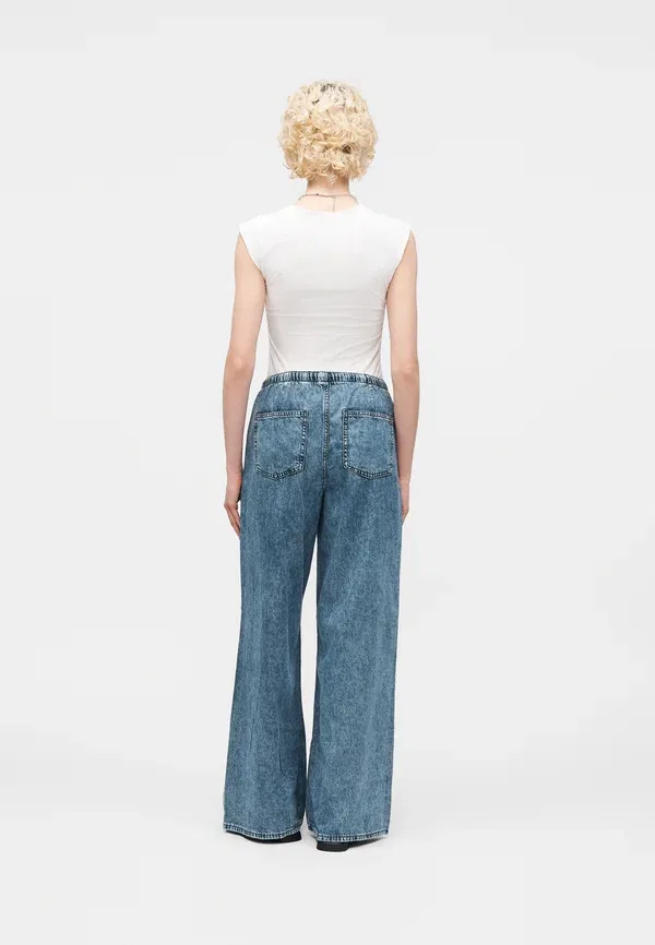 Джинсы Lawton wide leg Gap, средняя стирка — фото 3