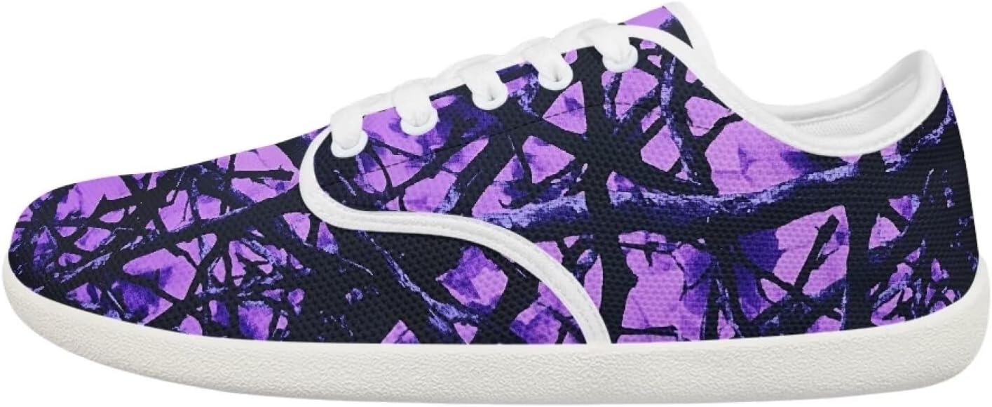 

Мужские минималистичные туфли-босоножки широкого размера с нулевым перепадом модные кеды на работу без шнурков Pointodoor, фиолетовый