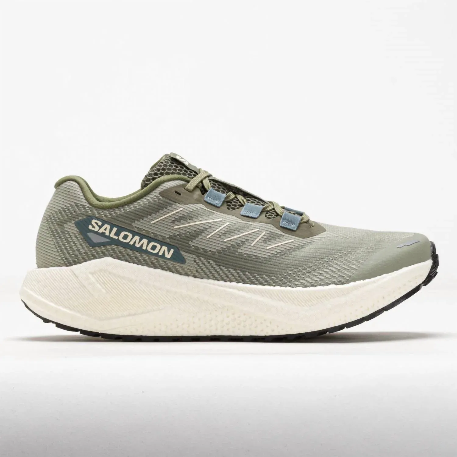 SALOMON Мужские беговые кроссовки Aero Blaze 3 Grvl в цвете Tea/vanilla Ice/deep Lichen Green