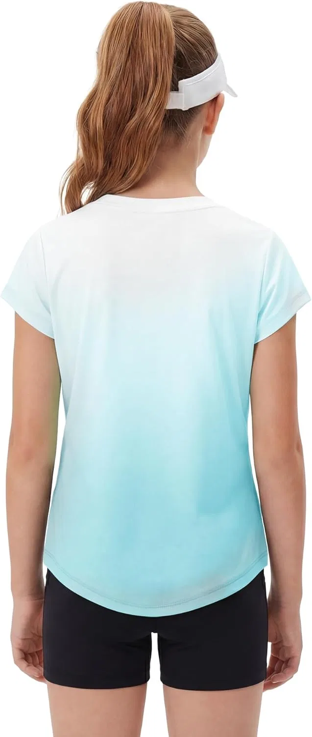 Детская футболка активная Stelle Light Blue — фото 4