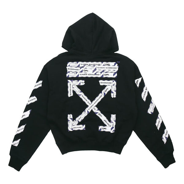 

Толстовка OFF-WHITE Back Arrow Printing Loose Black, черный