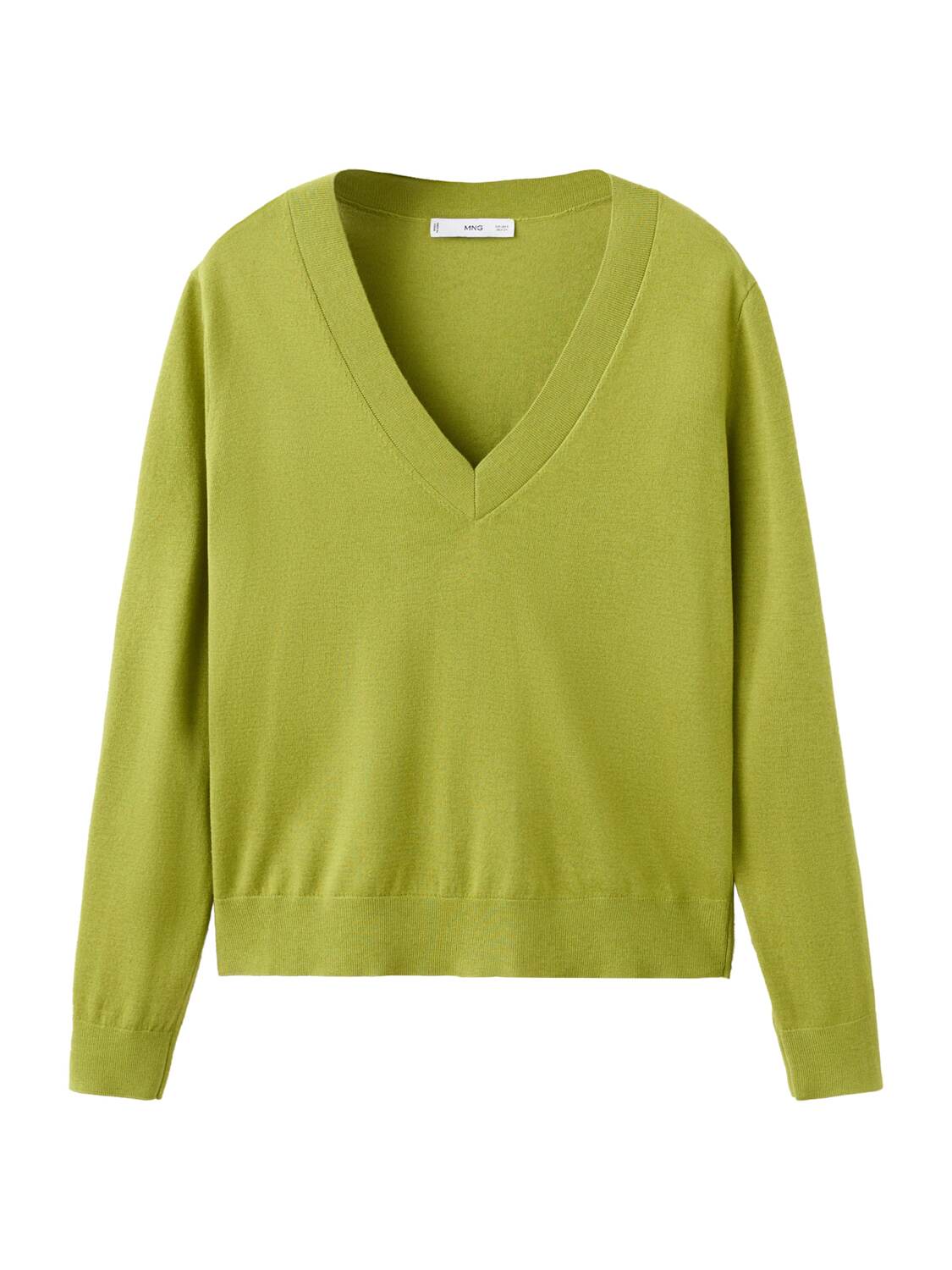 

MANGO Свитер 'LUCCAV' в оливковом цвете