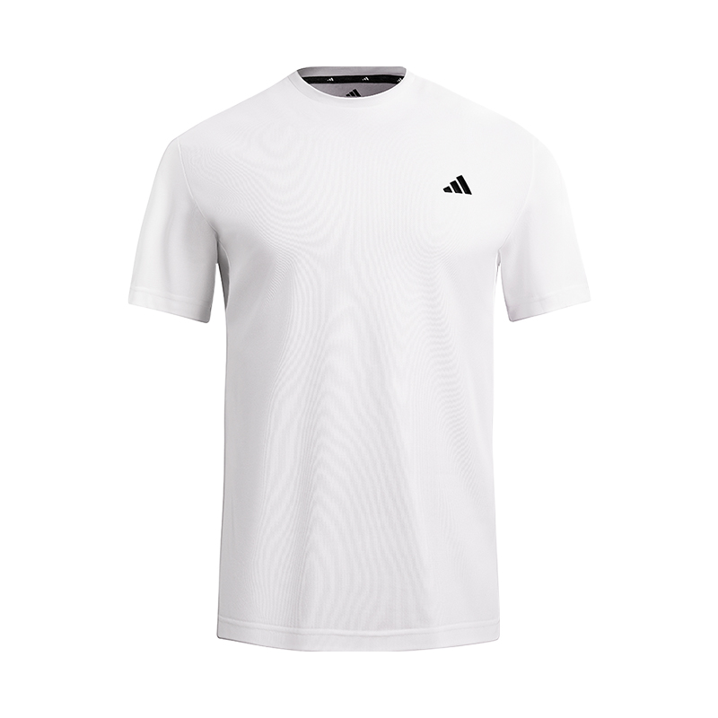

Adidas Спортивная футболка с коротким рукавом и круглым вырезом мужская white