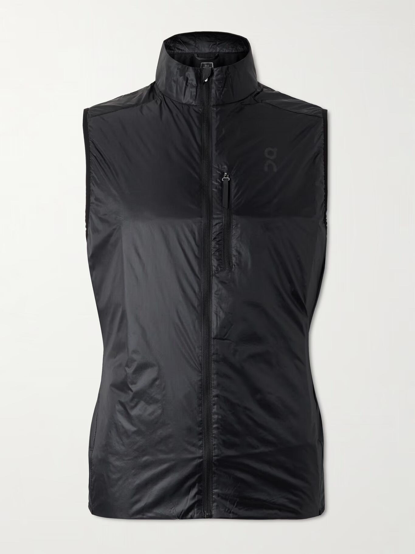 

Жилет Weather Slim-Fit из переработанного рипстопа и сетки ON, черный