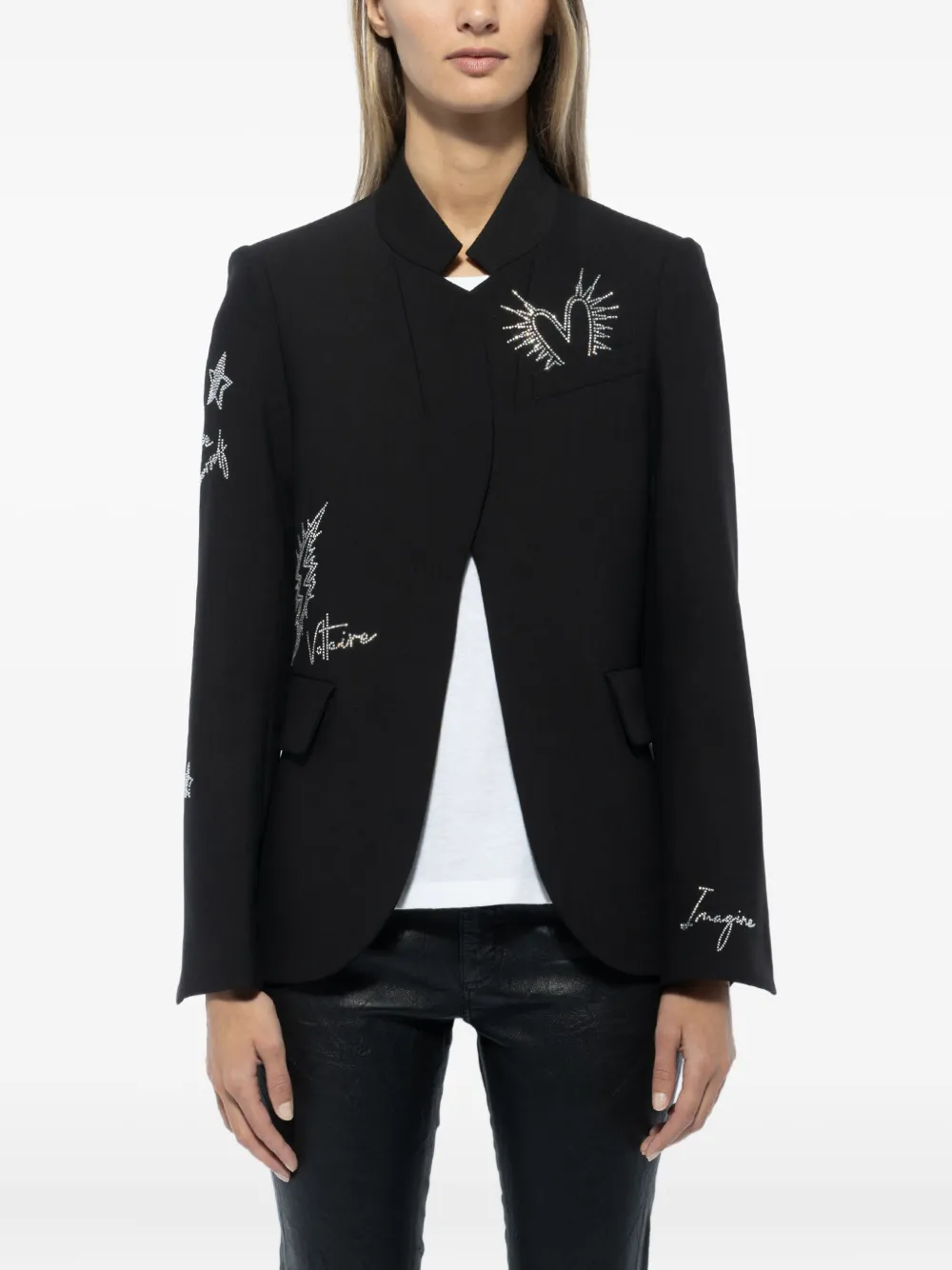 

Блейзер Very Diamanté Zadig&Voltaire, черный