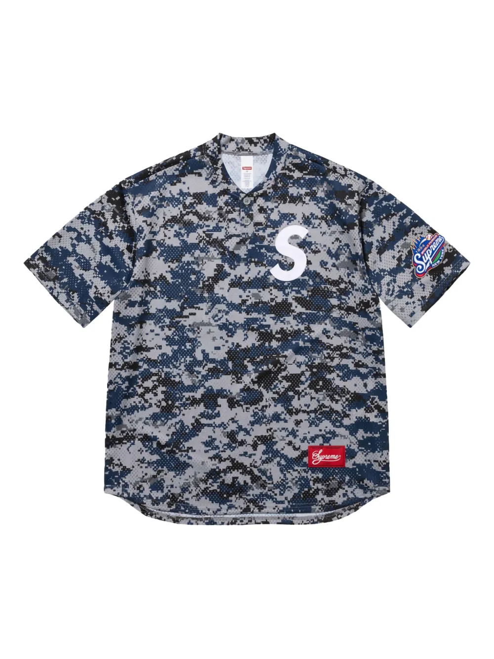 

Топ хенли S Logo Supreme, синий