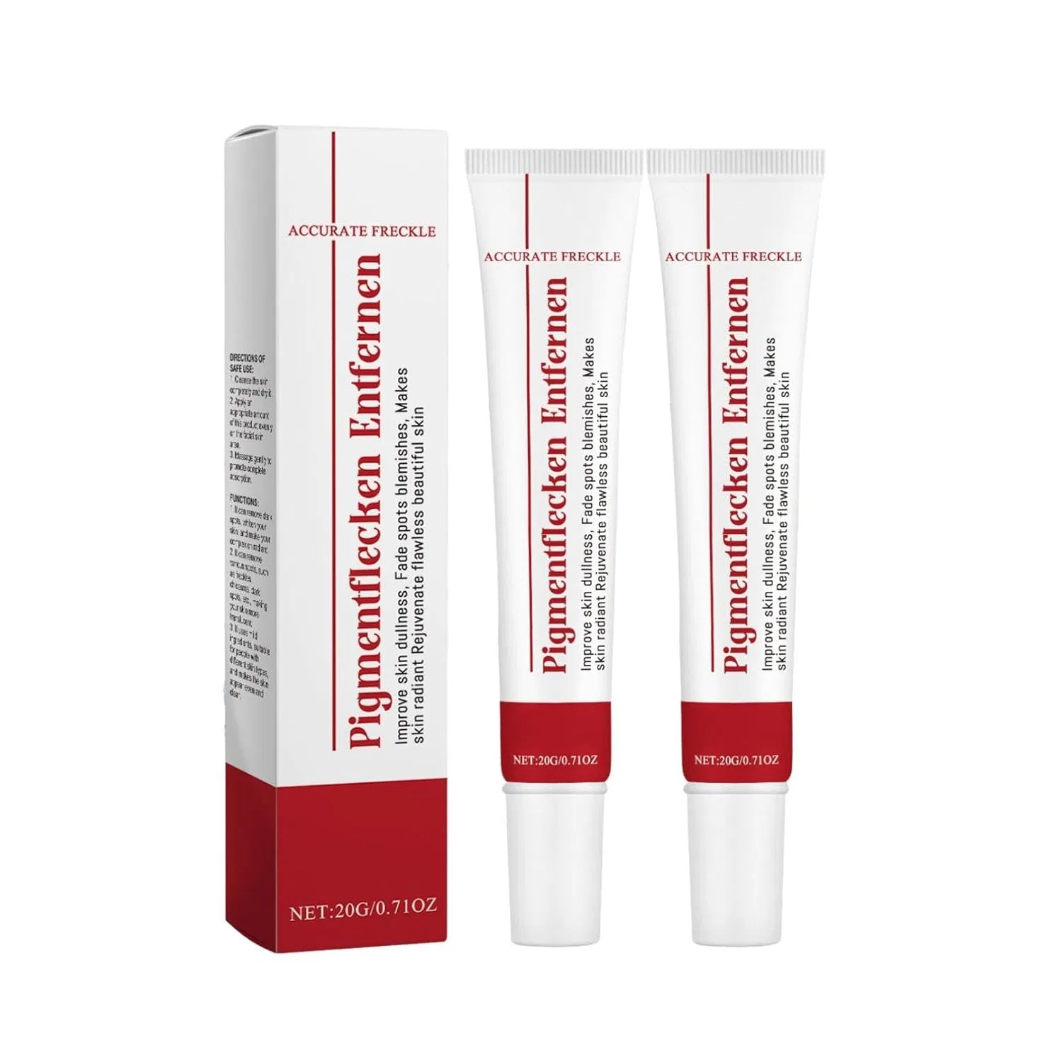 Крем для лица — Отбеливающий против пигментных пятен, ( .) Generisch, 2 Pieces, 20 г