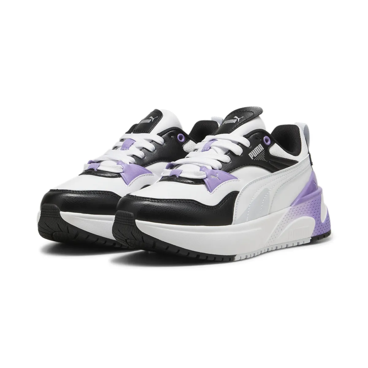 

Кроссовки PUMA "R78 DISRUPT", цвет Puma Black-Silver Mist-Lavender Alert