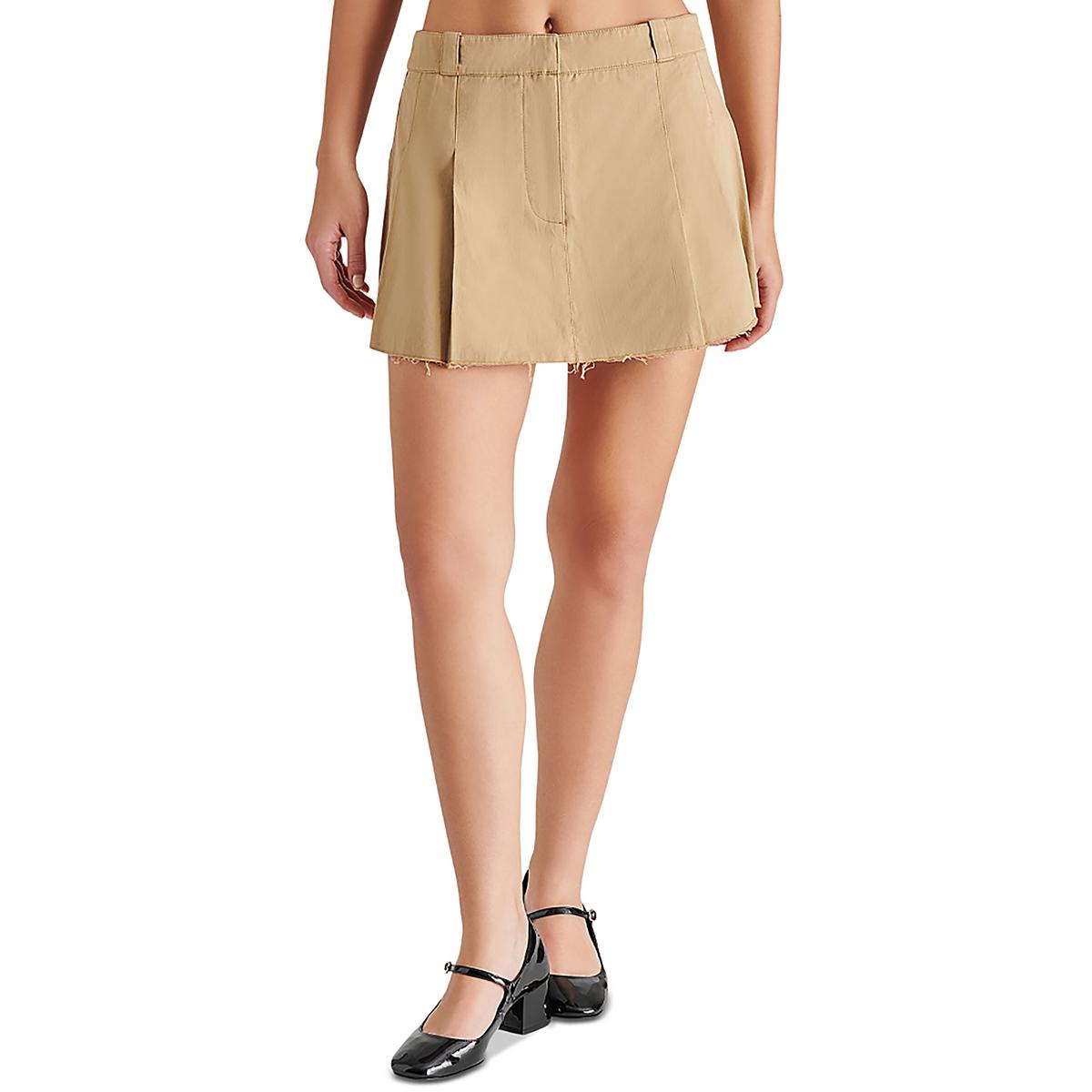 

Женская плиссированная мини-юбка Steve Madden, цвет dusty taupe