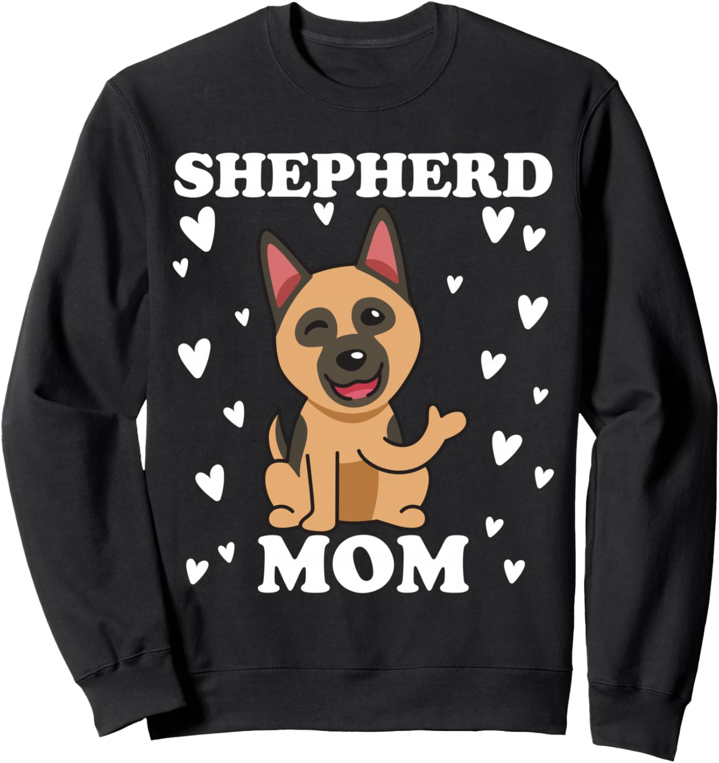 

Толстовка с надписью «Рожденные любить немецких овчарок» Funny Alsatian German Shepherd Dog Owner Gift, черный