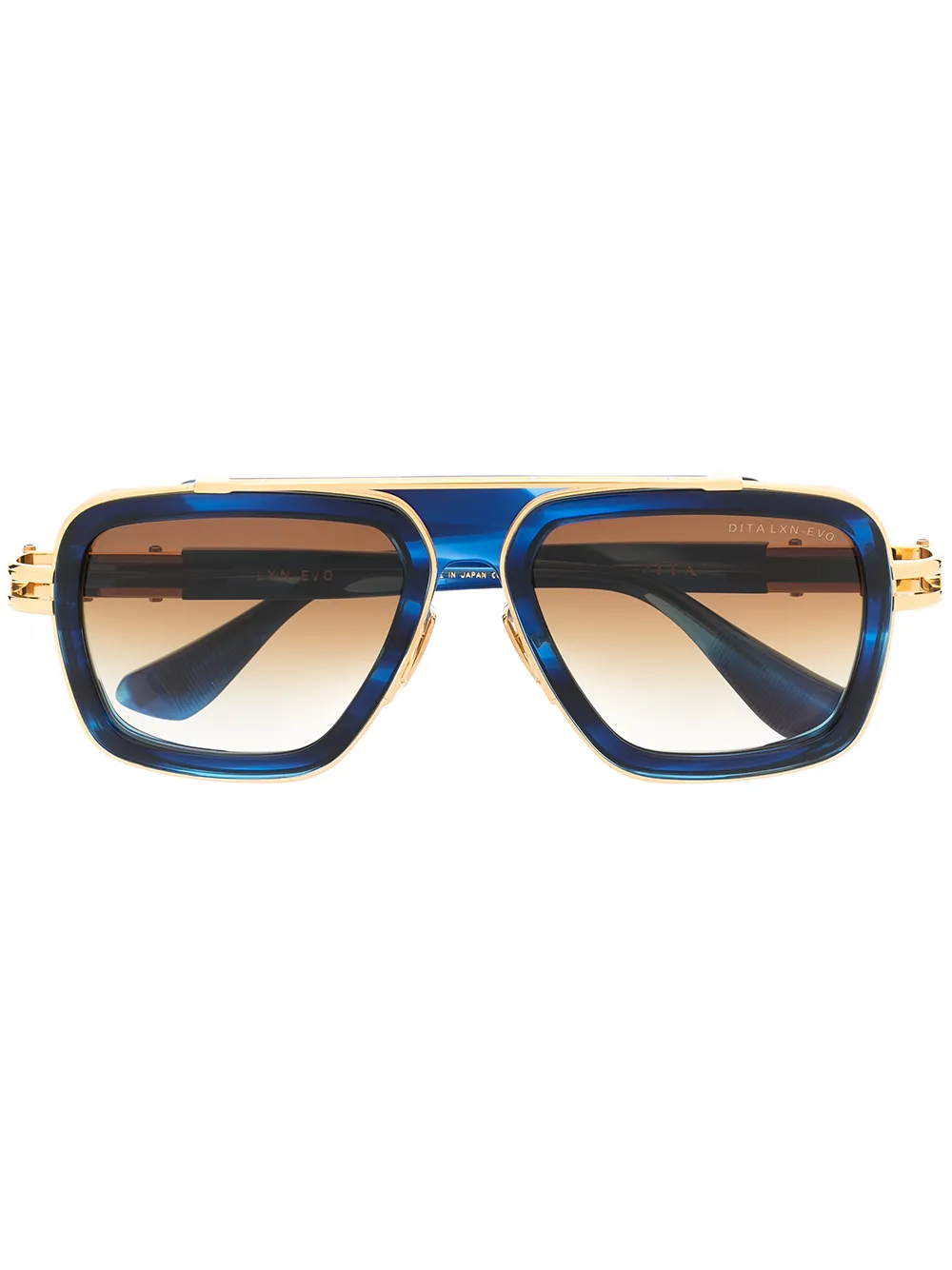 

Солнцезащитные очки-пилоты LXN-EVO Dita Eyewear, синий