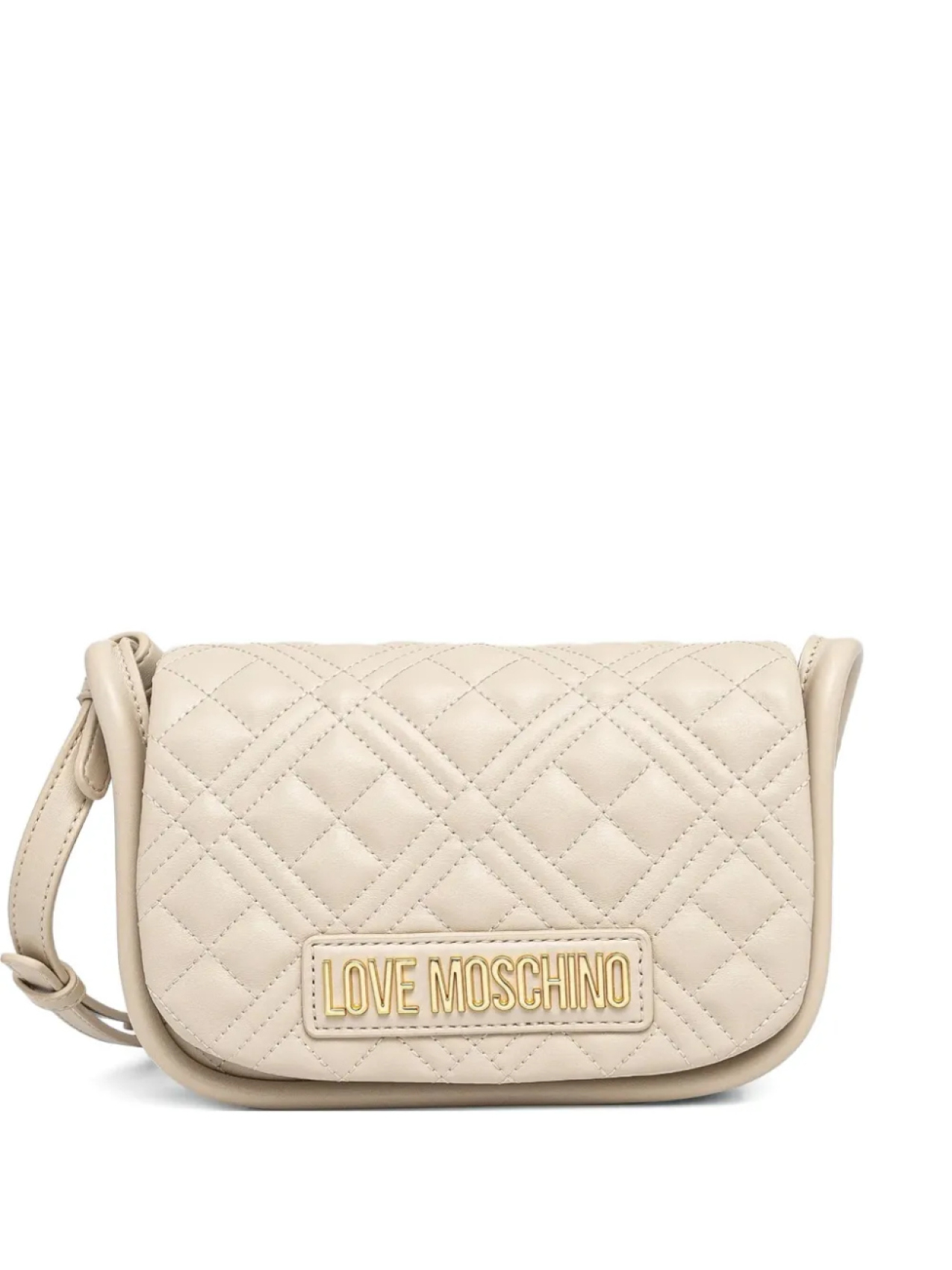 

Сумка через плечо с логотипом Love Moschino, нейтральный