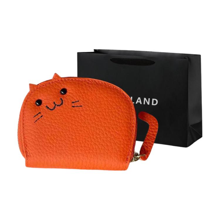 

PINK·LAND Картхолдер, Orange+Black Shopping Bag