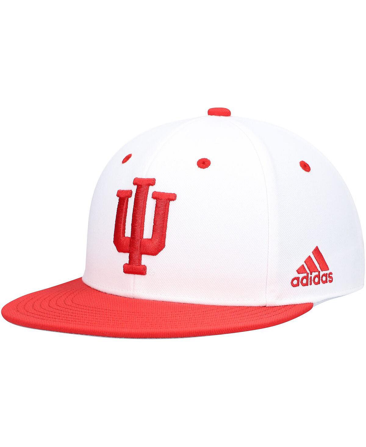 

Мужская белая бейсбольная кепка Indiana Hoosiers adidas