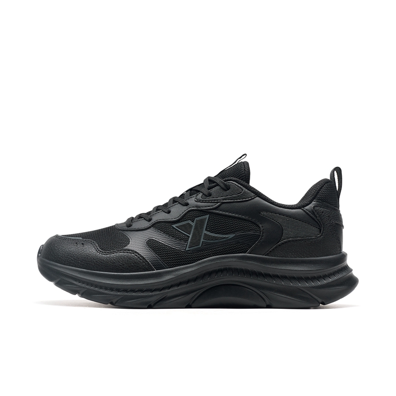 

Кроссовки Abrasion Resistant Lightweight Cushioning Low top Casual City Commute Running Shoes Men's Charcoal Gray XTEP, Charcoal Gray