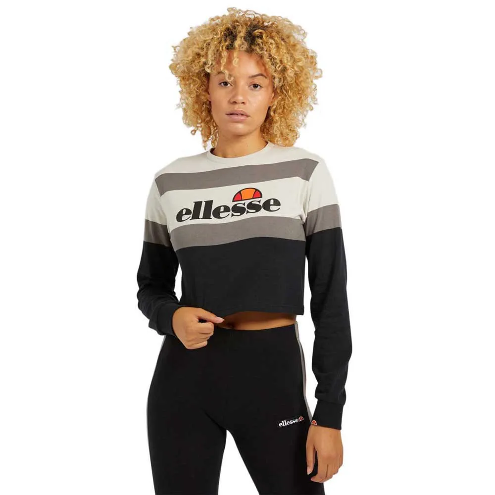 

Футболка Ellesse Vernes Long sleeve, серый/черный