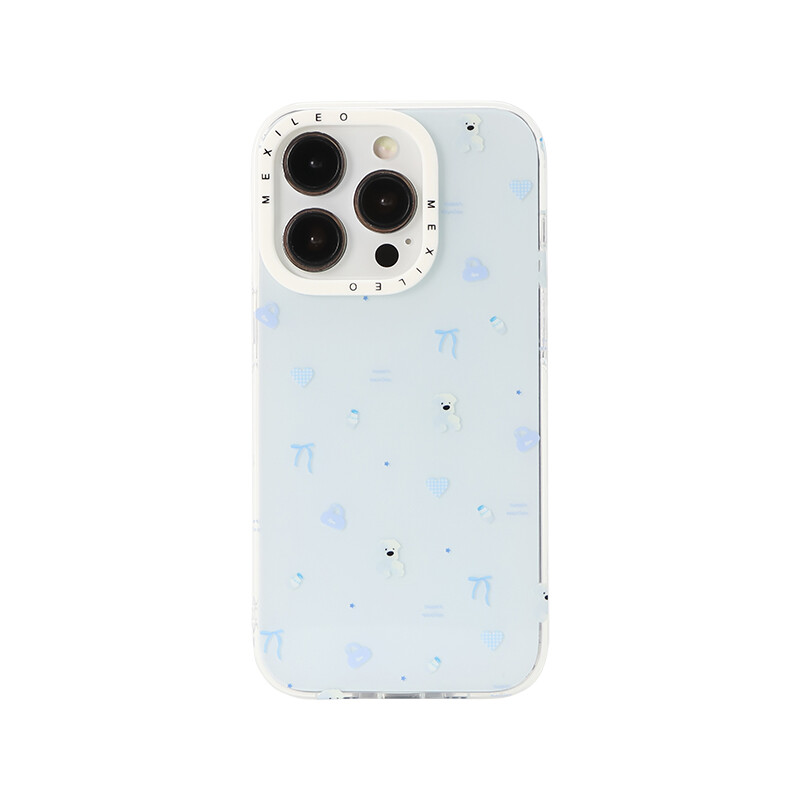 

Чехол для телефона Мексика Mesile, Milk blue bottle puppy