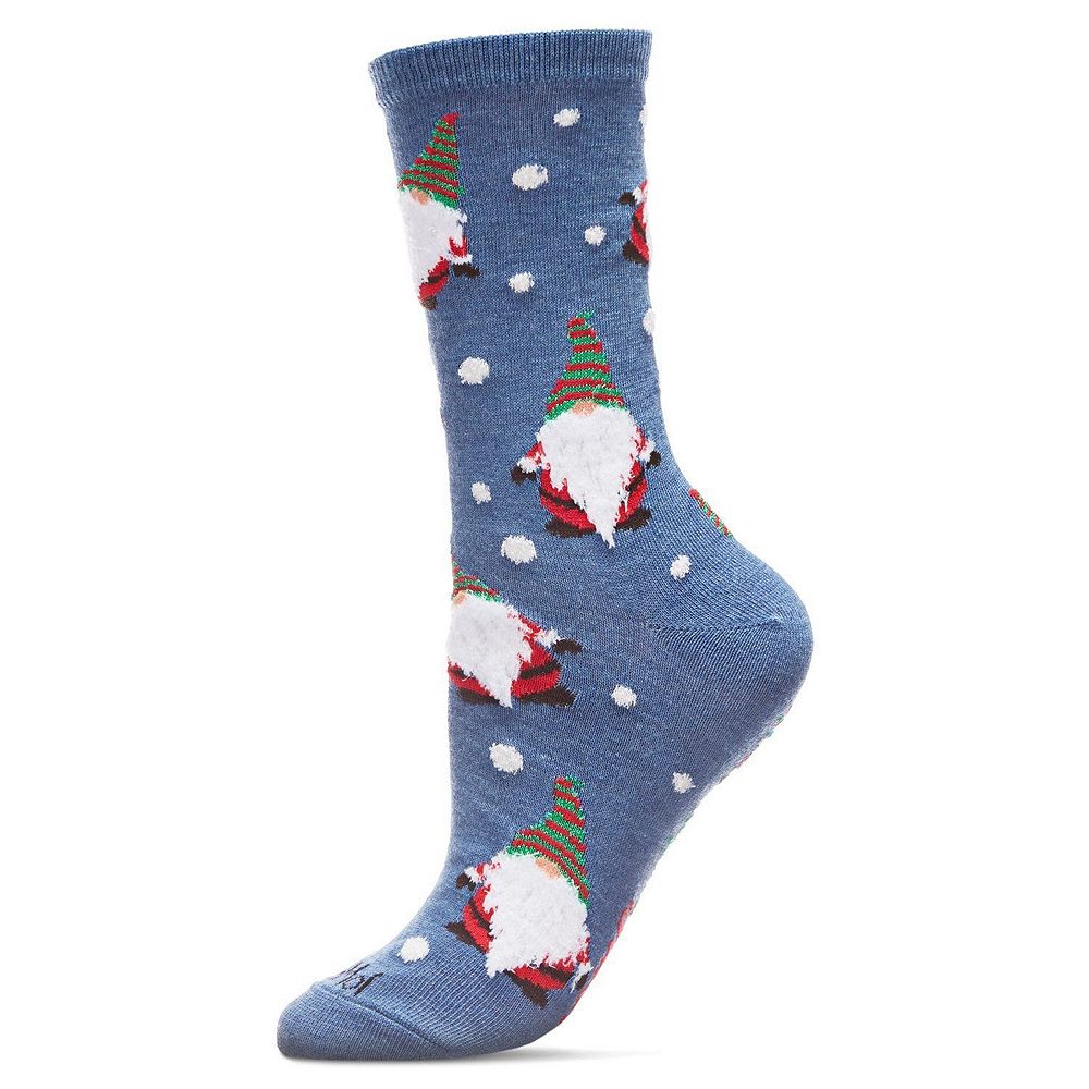 

Носки Gnome For The Holidays Crew MeMoi, цвет Denim Heather