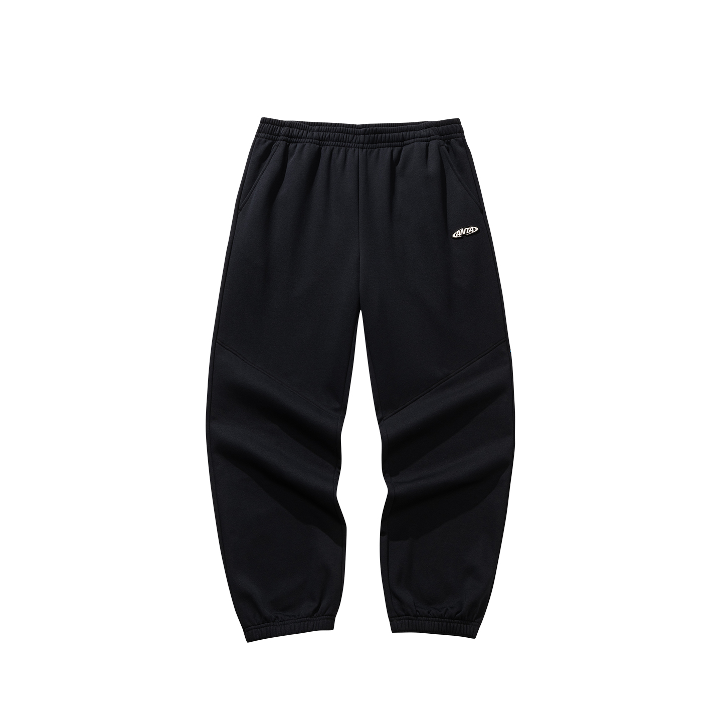 

ANTA Трикотажные спортивные штаны мужские базовые черные