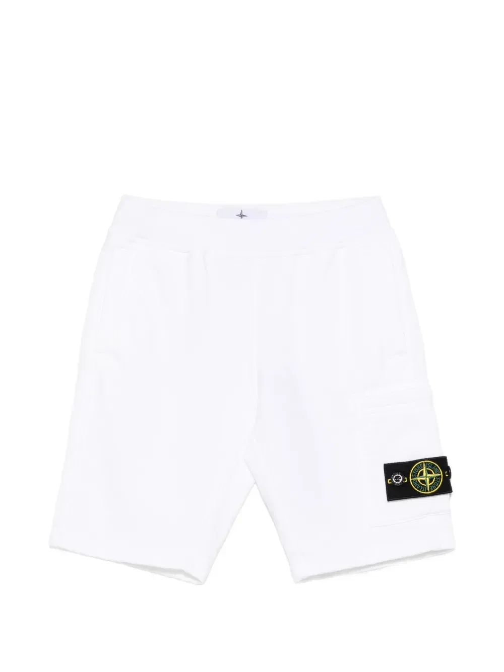Белые шорты Stone Island Junior