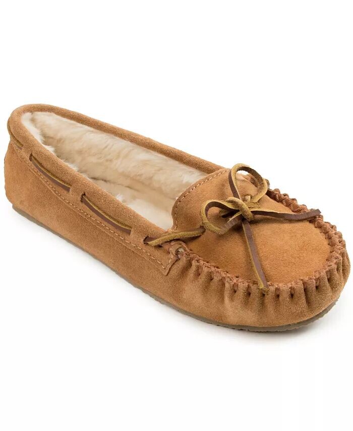 

Женские тапочки-мокасины Cally Minnetonka, коричневый