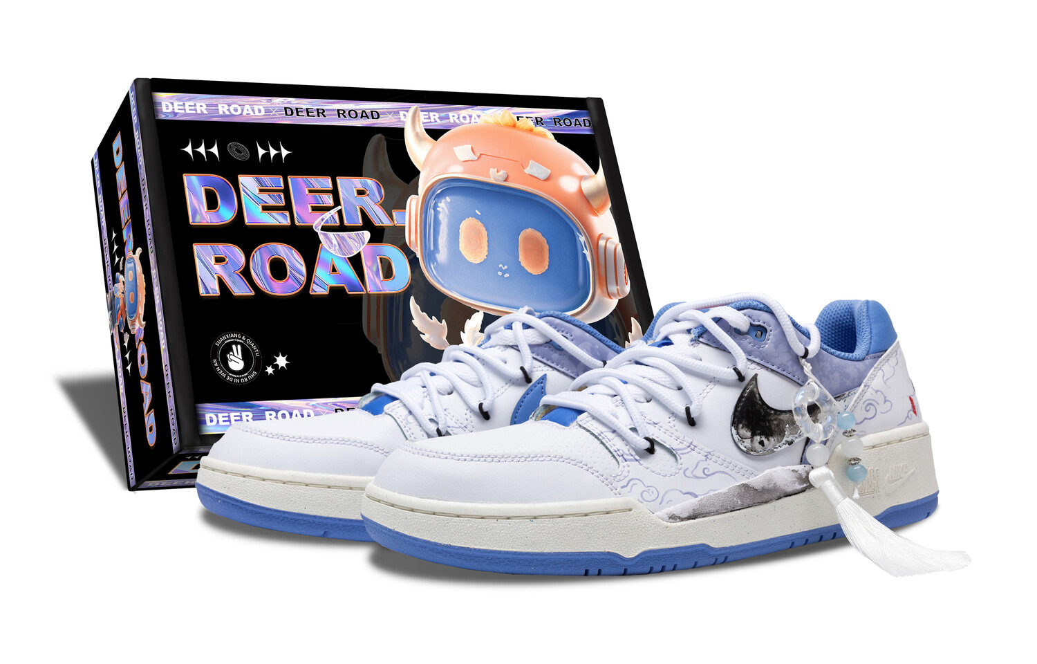 

Кроссовки Nike Full Force Skateboarding Shoes Men Low-top White/blue, голубой, Синий, Кроссовки Nike Full Force Skateboarding Shoes Men Low-top White/blue, голубой