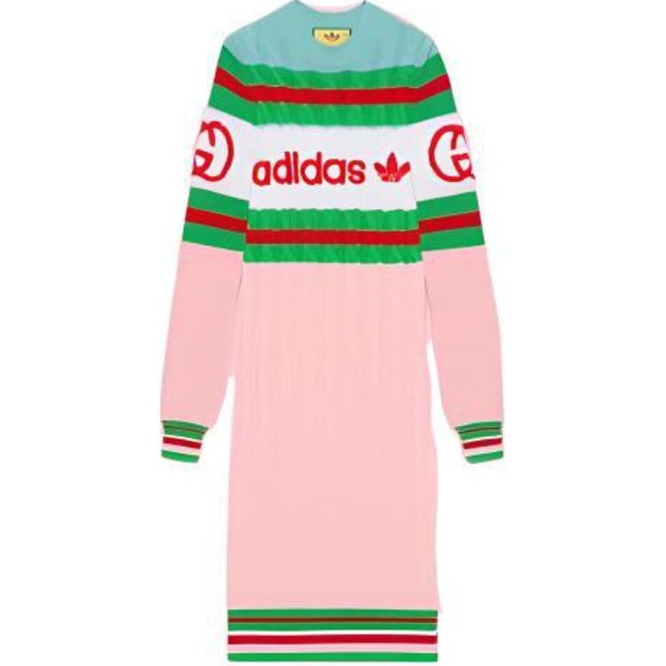 

Платье Adidas X Gucci, розовый